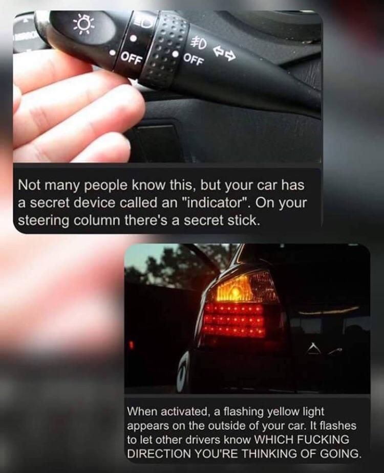 なぜ誰も方向指示器を使わなくなったのでしょうか?