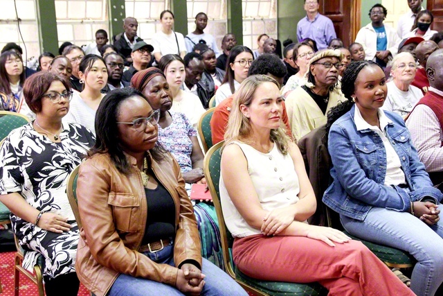 求道の心輝く総会の参加者（同）