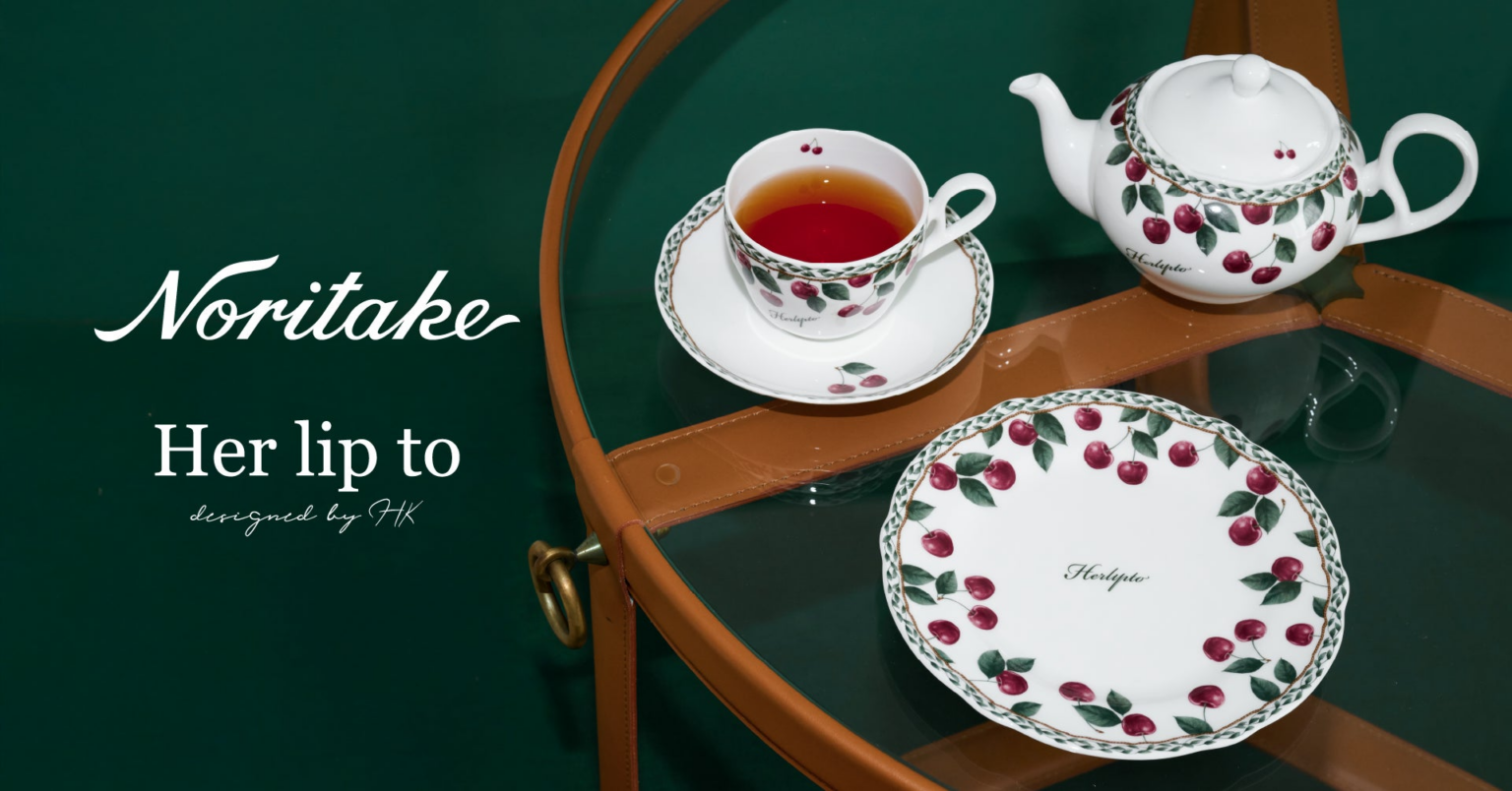 小嶋陽菜がプロデュースするライフスタイルブランド「Her lip to」が「Noritake」とコラボレーション。名古屋店1周年を記念した限定テーブルウェアを発売 | 株式会社heart relationのプレスリリース
