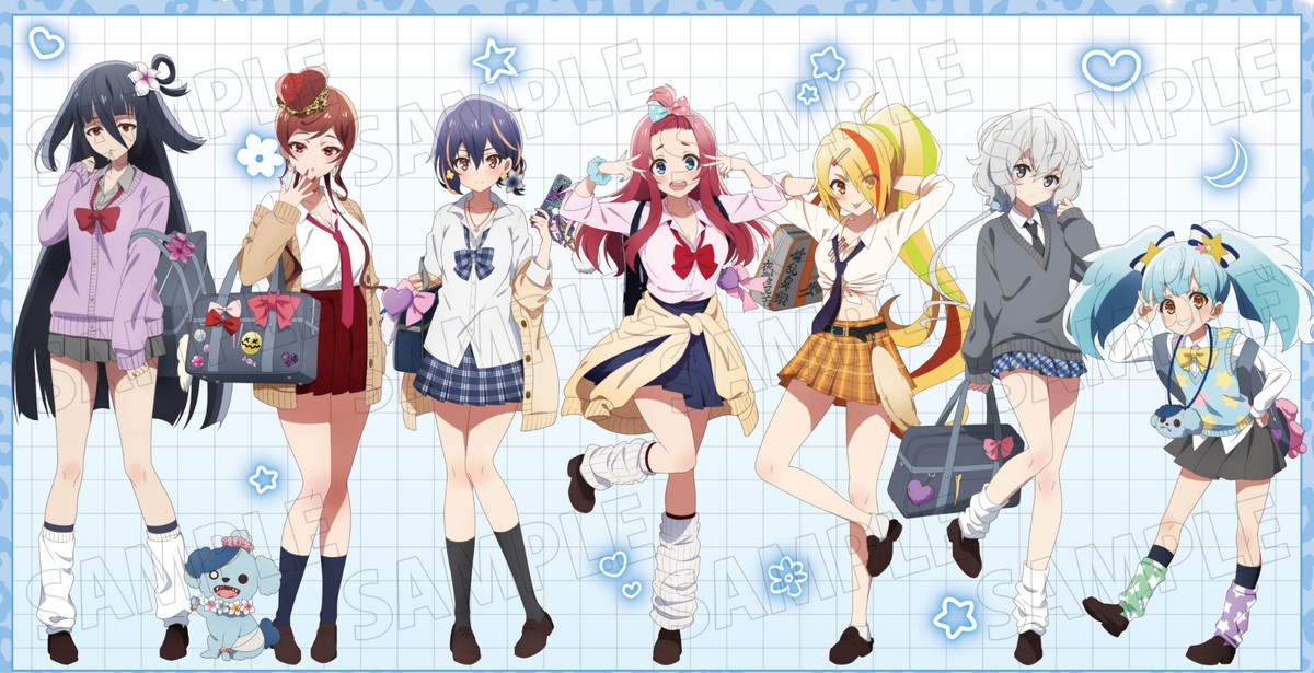 劇場版 ゾンビランドサガ 平成ギャルがテーマの描き下ろしグッズ 発売!