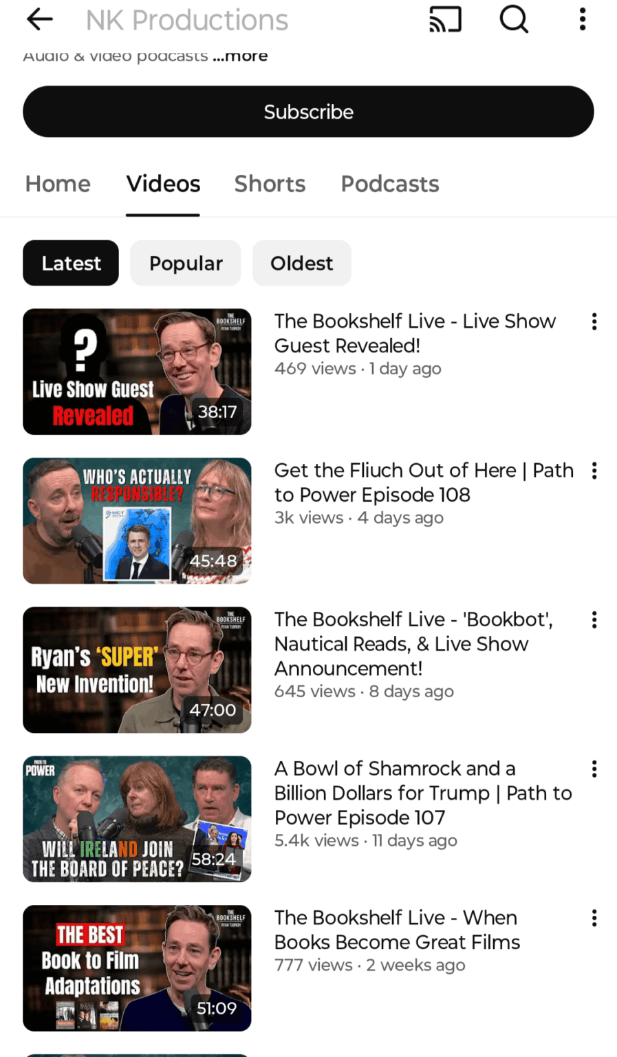 数百回の再生回数を誇るライアン・タブリディ