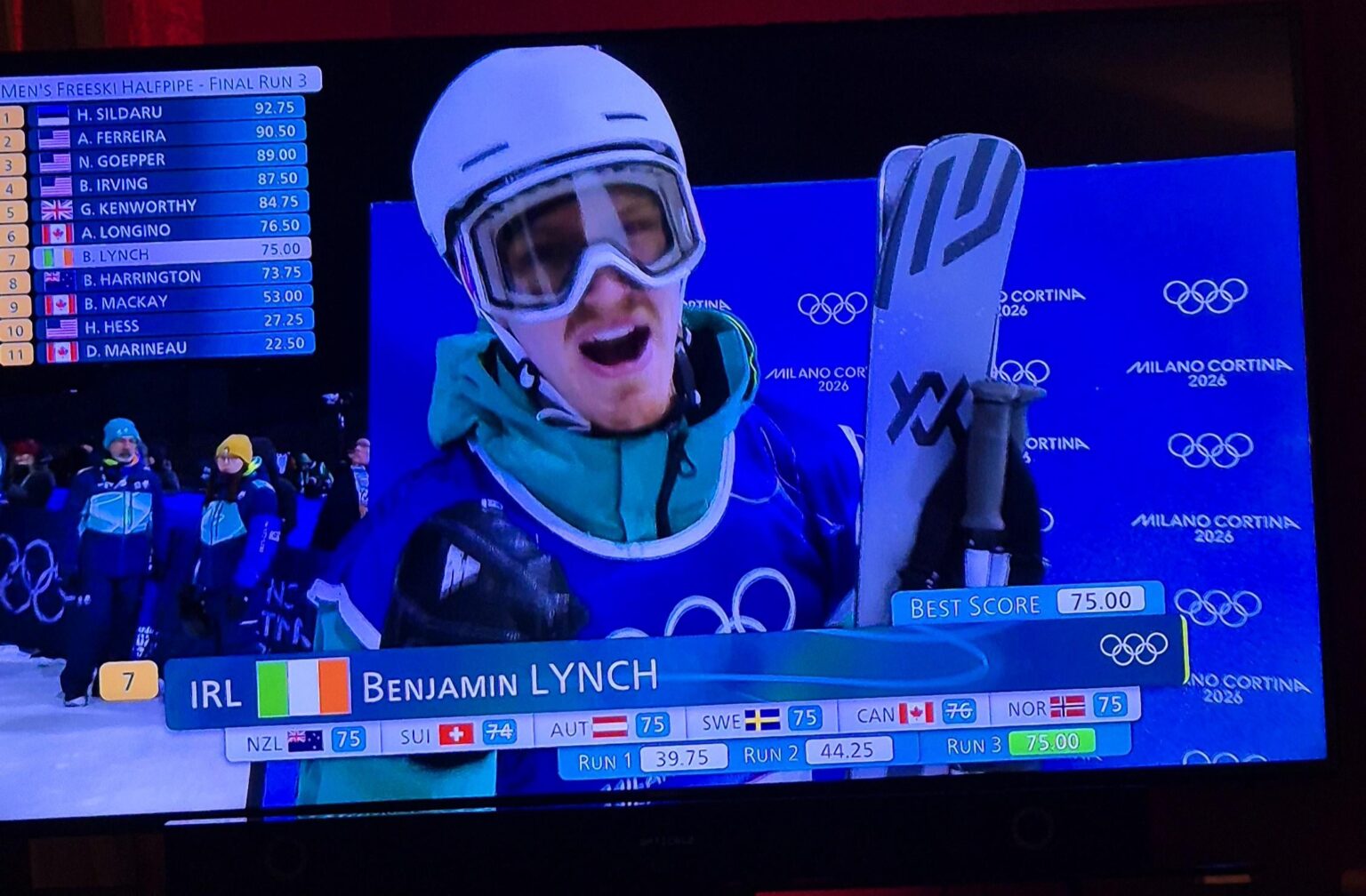 よくやったベン!!🇮🇪