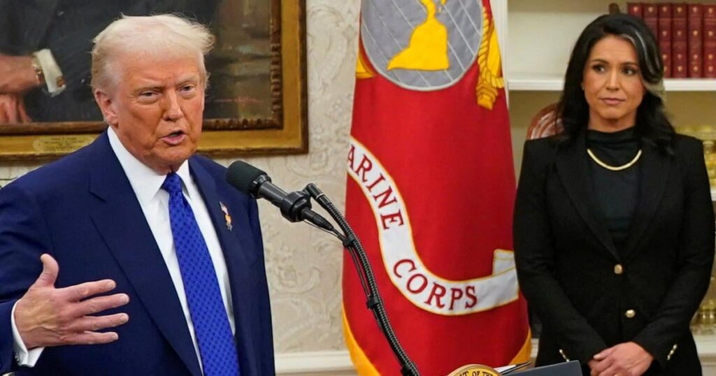 トゥルシー氏が金庫に隠していた内部告発とトランプ氏の関係が摘発される