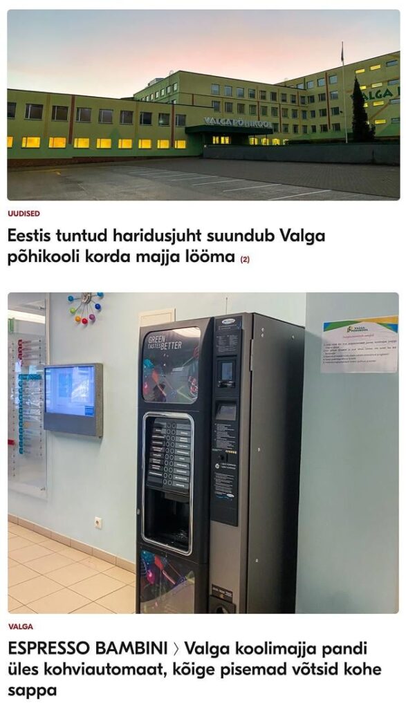 ヴァルガ校舎の新しい教育長はすでに活動中