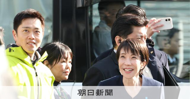 高市内閣人気が追い風に 無党派層の比例投票先も自民最多 朝日調査 - 朝日新聞