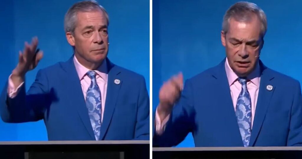 ナイジェル・ファラージはジャーナリストに激怒し、彼女の質問に答えることを拒否した