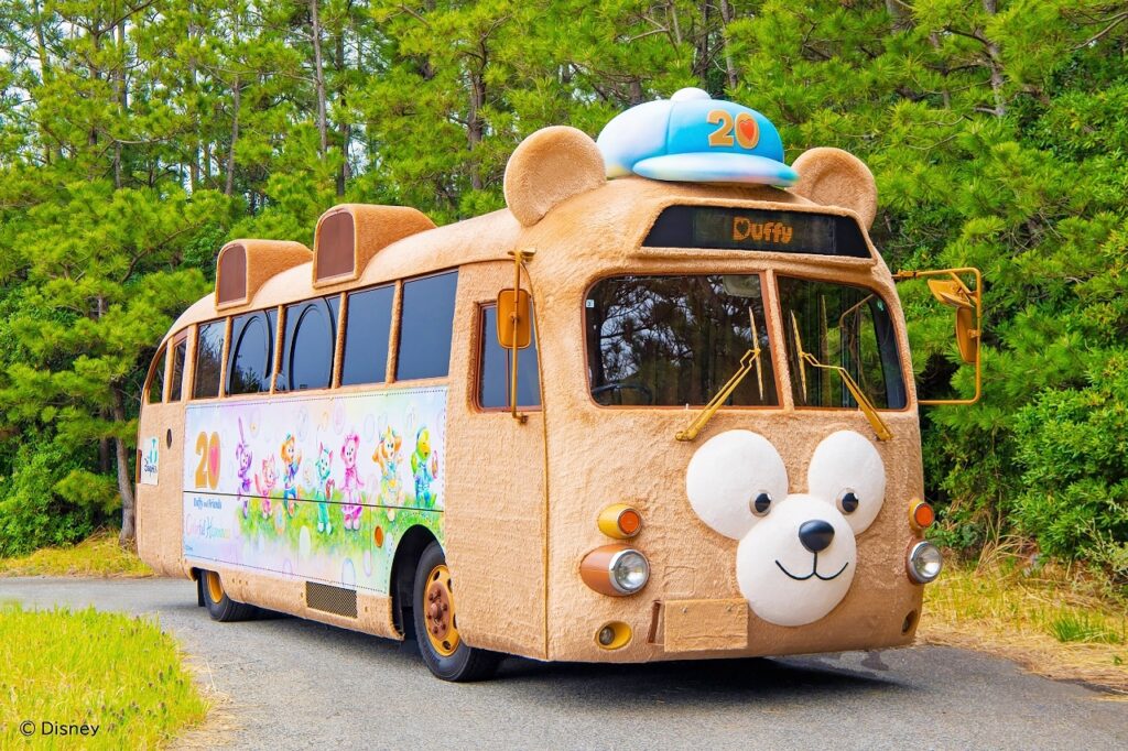 ダッフィーバス（©Ｄｉｓｎｅｙ）