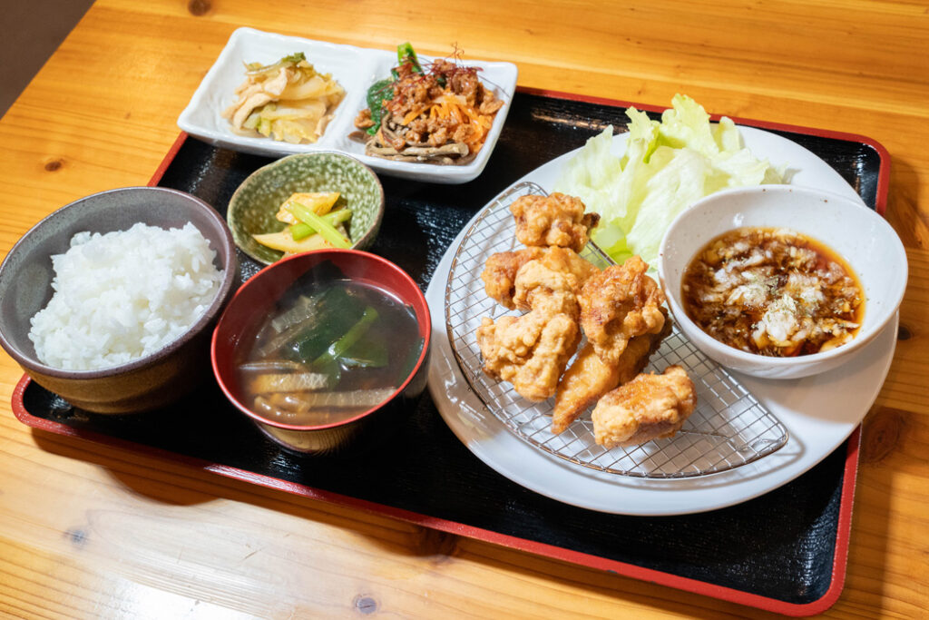 「食堂Tanuki」のみぞれポン定食の画像