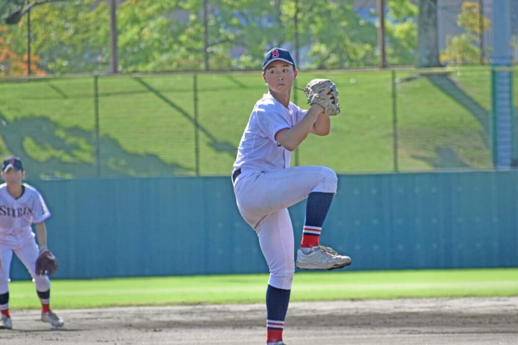 愛知県高校野球 2年生の有望選手特集⑬ 清林館 岡田煌生投手 “清林館史上初のエースでキャプテン。ピックアップチームでの経験も生かしてチーム初の夏ベスト8に導く。” : 愛知野球通信＋