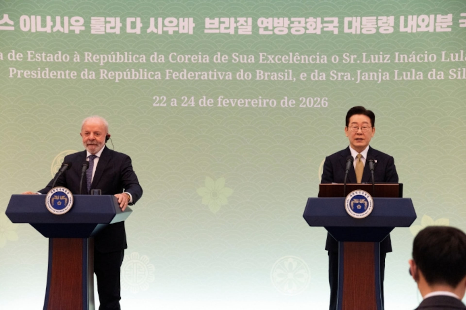 韓国とブラジルの大統領が首脳会談、貿易拡大などで合意