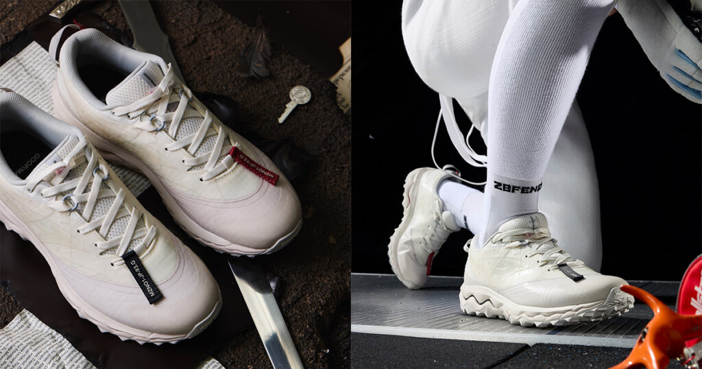 「ミズノ」と台湾発の「グーピーメイド」が初コラボ　トレイル由来の機能性を落とし込んだ“ウエーブ ムジンTL グーピーメイド”を発売 - WWDJAPAN