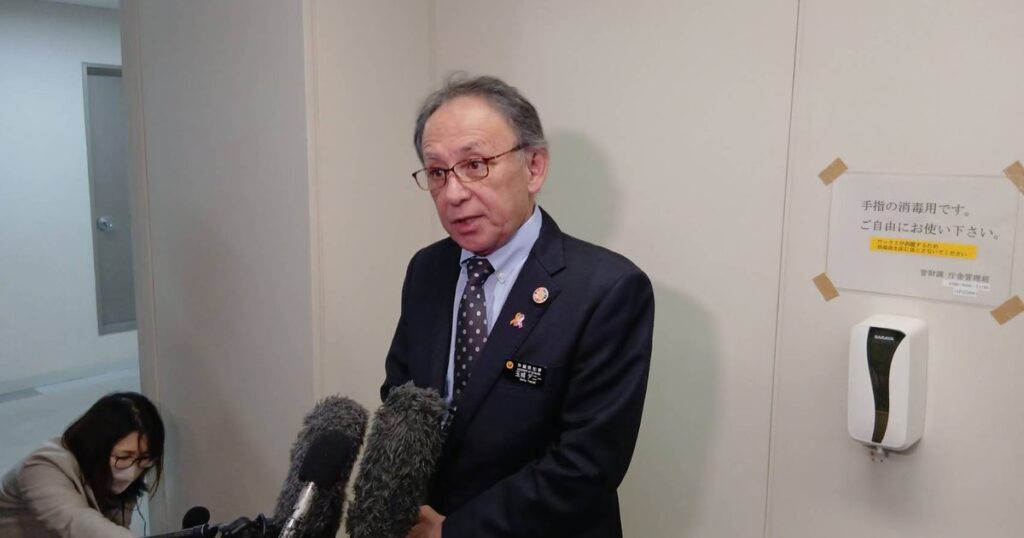 デニー知事、今後のオール沖縄の調整役問われ「私はプレーヤーだ」と否定　衆院選完敗、一夜明け