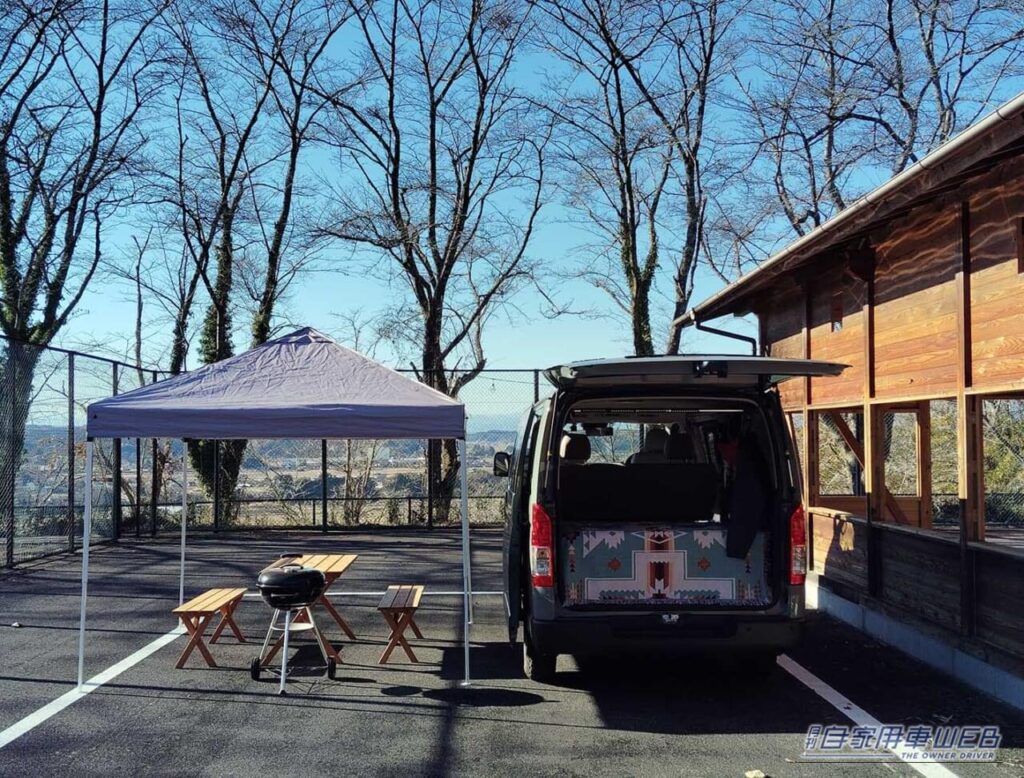 車中泊で気軽に旅をしたい方にオススメ！ 快適に、そして安全に楽しめる『RVパーク』最新情報。【栃木県那須郡／RVパーク 那珂川グリーンヒル】（月刊自家用車WEB） | 自動車情報・ニュース