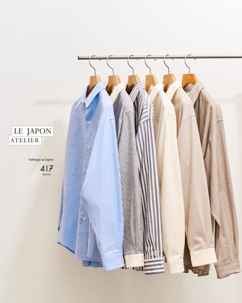 417 EDIFICE 26SS『LE JAPON ATELIER SIDOGRASLE AKITA SHIRT』が国内発売開始 ［26050312200010］