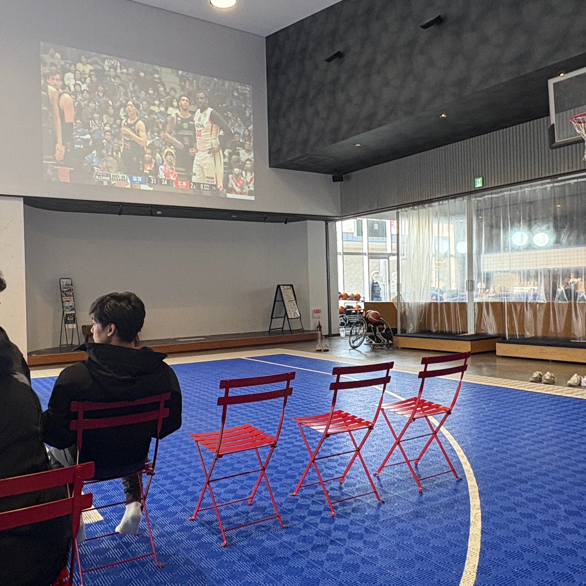 コート特設席イメージ