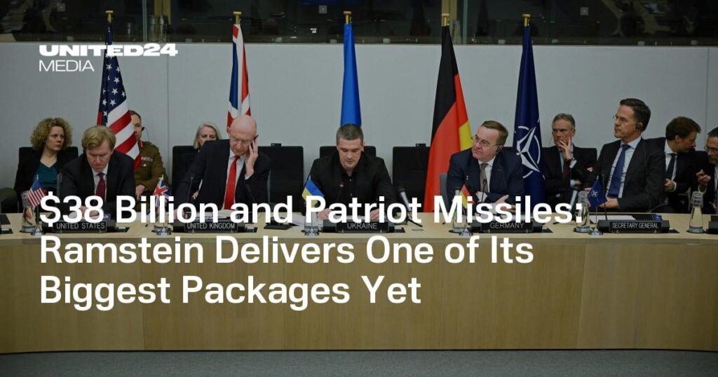380億ドルとパトリオット・ミサイル：ラムシュタインがこれまでで最大規模のパッケージを提供