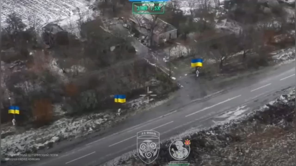 ザポリージャ州プリドロジネ村は敵を排除し、ウクライナの管理下にある。