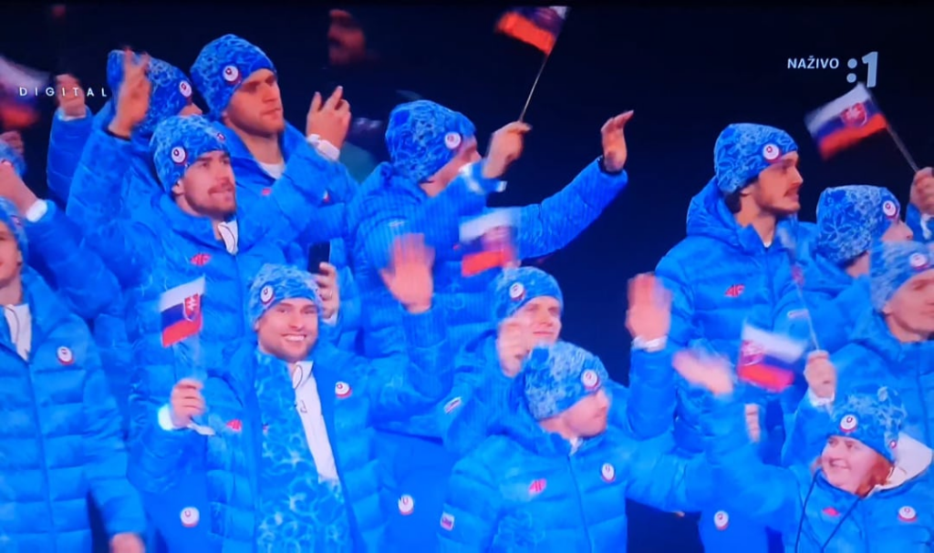 2026年オリンピックの開会式に出席したスロバキア