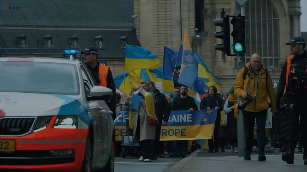 ウクライナへの行進、明日14:00 (Lux Gare)