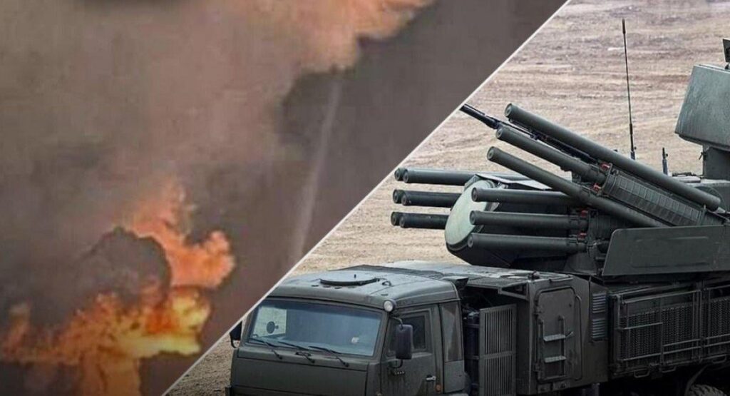 ウクライナ参謀本部、クリミア半島のパンツィルS1とクラスノダール地方の石油ターミナルへの攻撃を確認