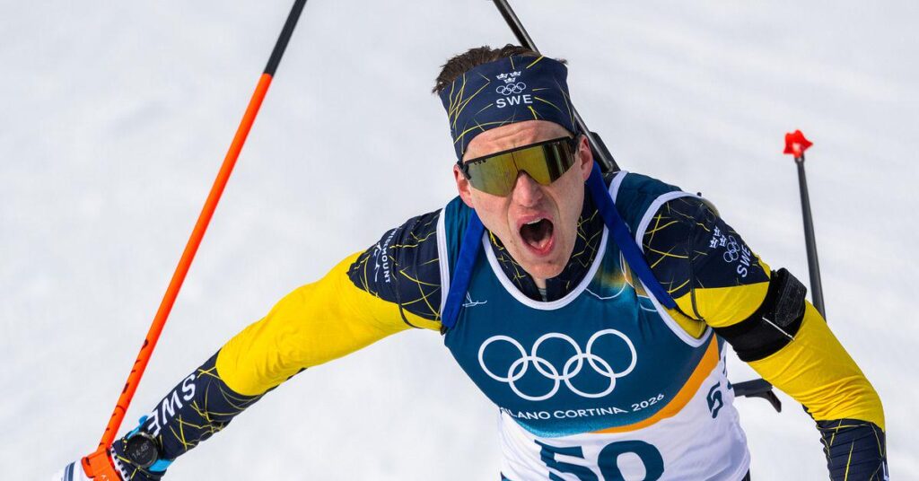 バイアスロン: マーティン・ポンシリュオーマ選手が大成功 - パシュートスタートでオリンピック金メダルを獲得