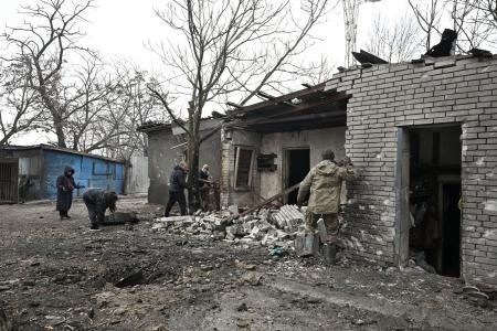 ３月和平合意を協議と報道　米ウクライナ、実現は困難