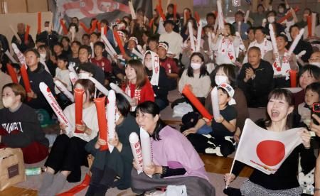 堀島の姉「全てを出し切った」 地元岐阜でPV、健闘たたえる