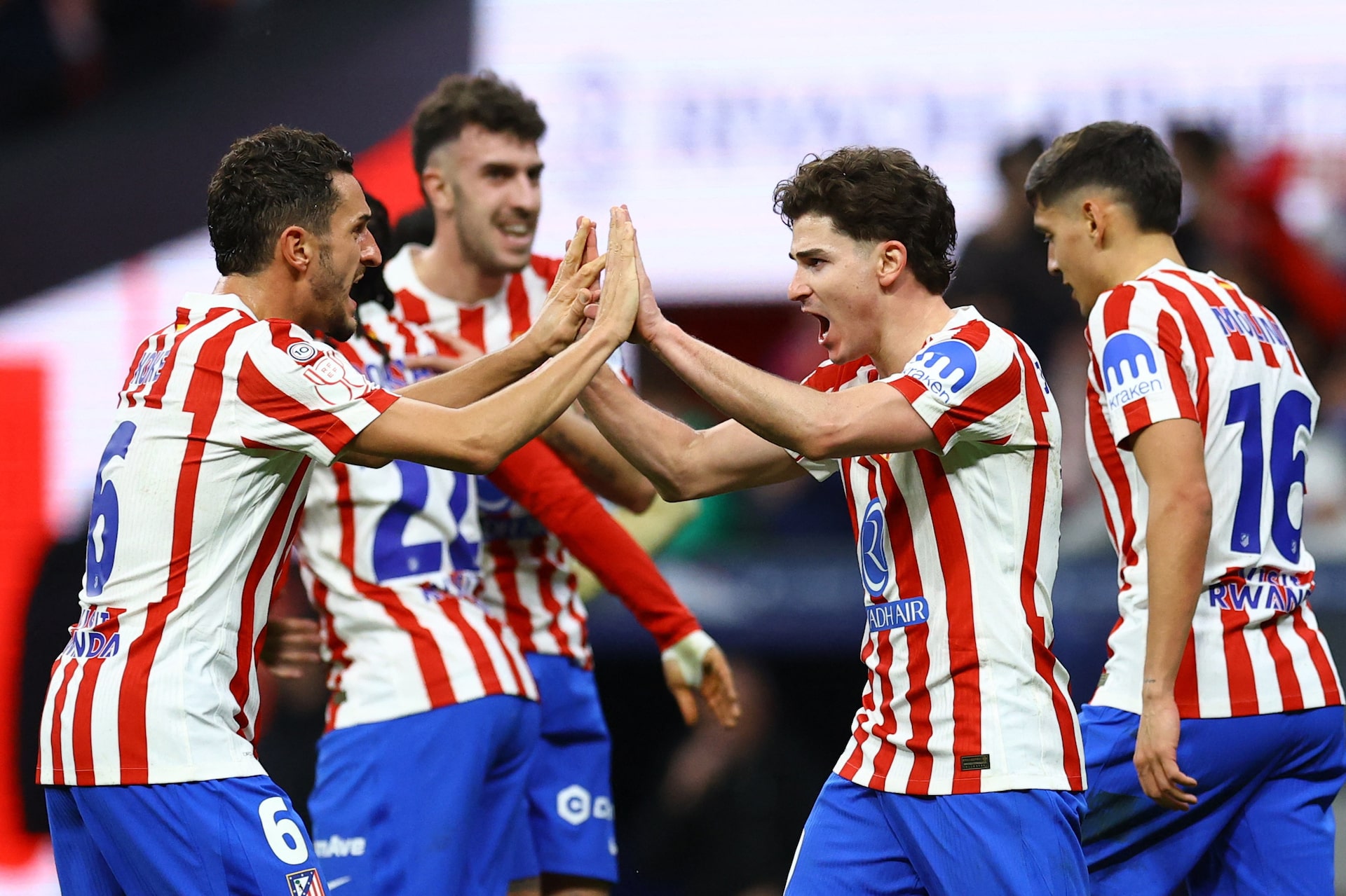 サッカー＝アトレチコがバルサに圧勝、スペイン国王杯準決勝第1戦