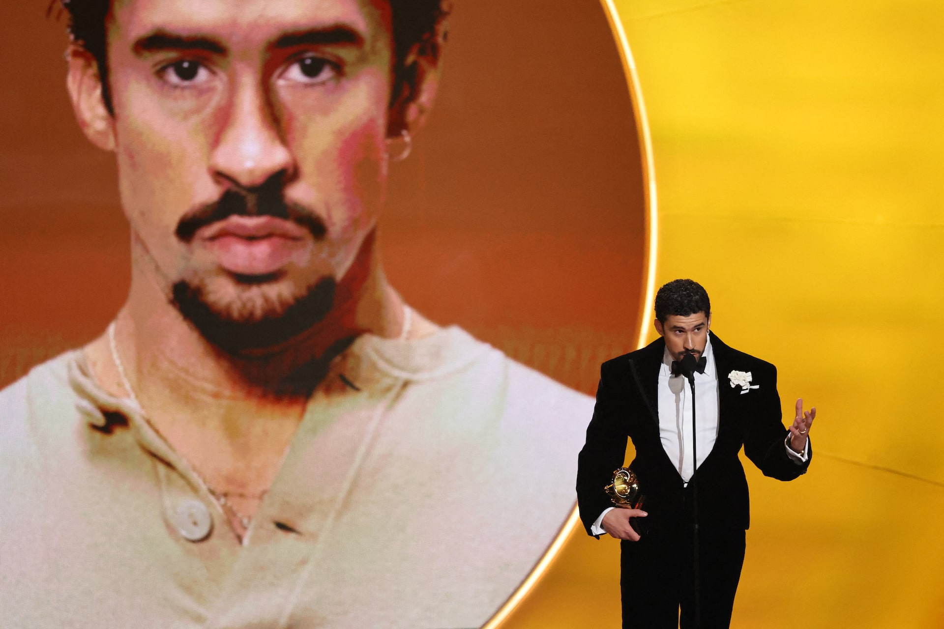 「ICEは出て行け」、グラミー賞受賞スピーチで批判相次ぐ