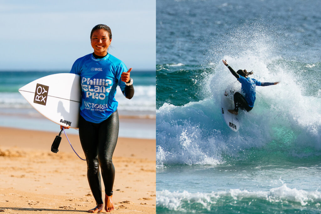 ウィロー・ハーディが女子最高スコアを記録、鈴木莉珠がJQSクオーターファイナル進出。フィリップ・アイランド・プロ大会3日目 | SURFMEDIA