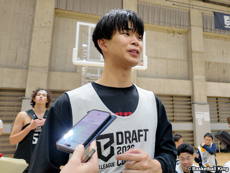 B2静岡に“ドラフト選外”の島﨑輝が加入…福大大濠から中大経てプロ挑戦「機会を頂けたことに感謝」 | バスケットボールキング