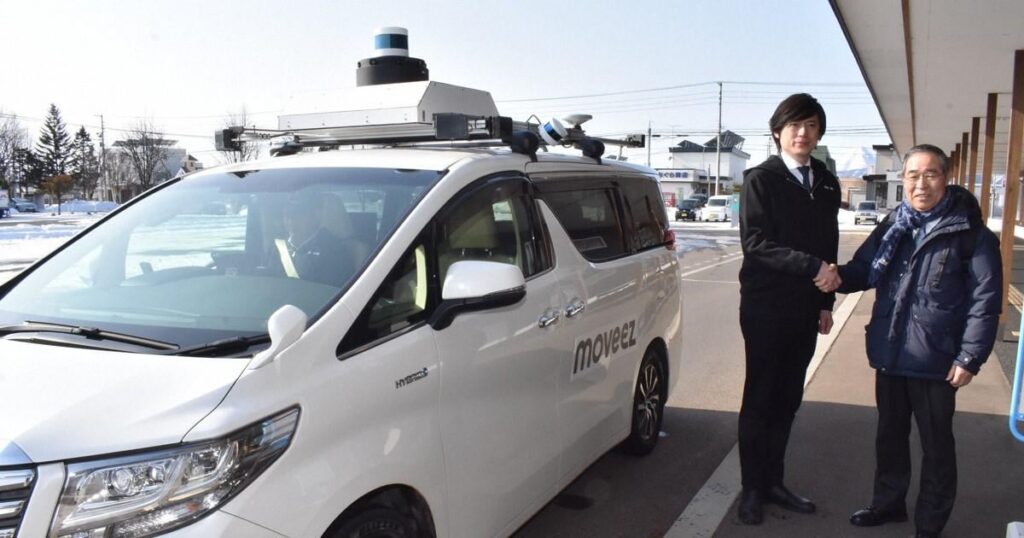 国内初、雪道でのロボットタクシー実証実験 通年運行へ一歩 北海道