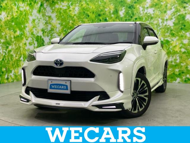 トヨタ ヤリスクロス1.5 ハイブリッド Z 新品タイヤ/モデリスタエアロ/ディスプレイ  熊本県 （パール（真珠）, ホワイトパールクリスタルシャイン） 詳細