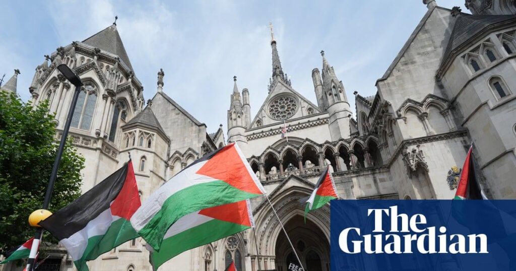 英国のパレスチナ行動禁止は違法、高等裁判所判事が判決