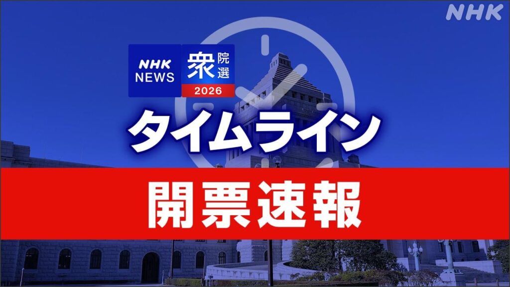 【速報】自民単独で過半数大きく上回り300議席に達する可能性
