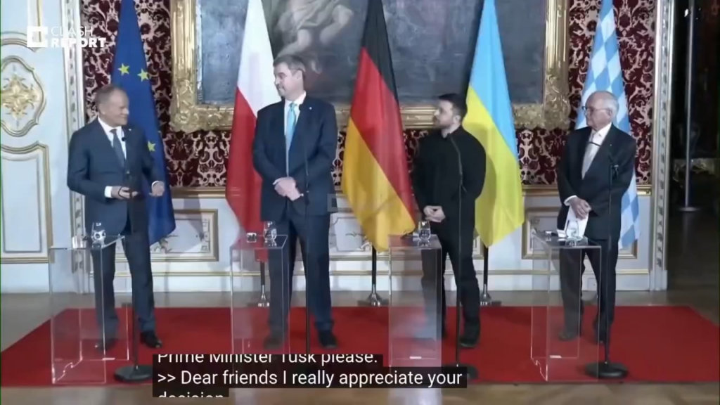 ポーランド首相、ドナルド・トゥスク — 「残りの我々はウクライナに感謝すべきだ。」