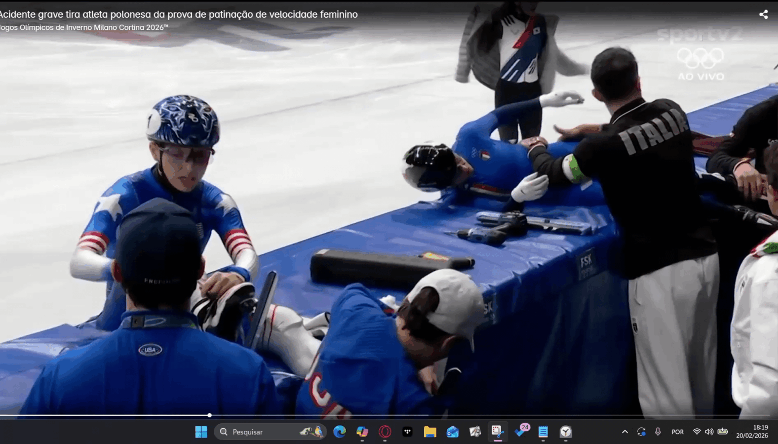 ポーランドのアスリート、カミラ・セリエは冬季オリンピックで片目を失いそうになる（幸いにも彼女は元気だ）