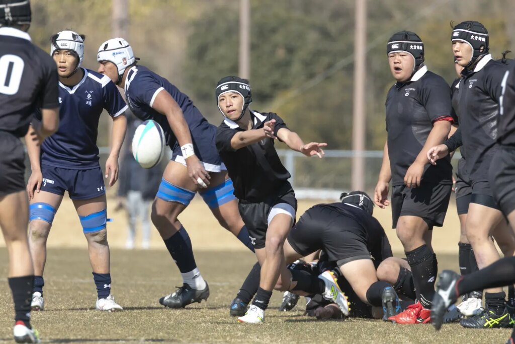 全九州高校新人大会　ラグビー男子　伝統背負い再起を誓う大分舞鶴　【大分県】
