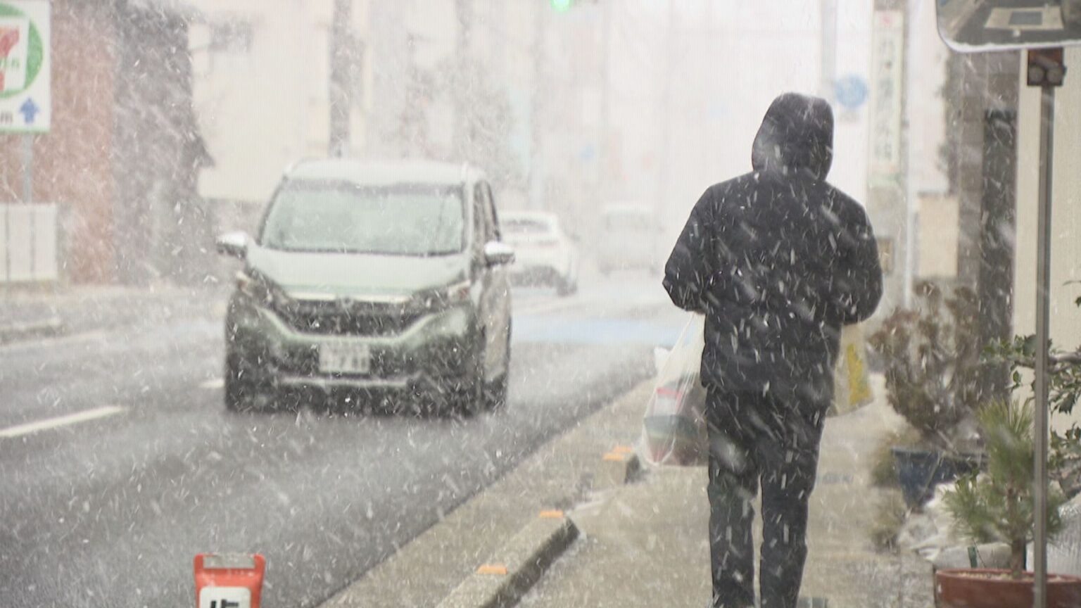高松市内も雪景色　9日明け方にかけて山沿い中心に大雪　平野でも積雪の予想　香川 | KSBニュース | KSB瀬戸内海放送