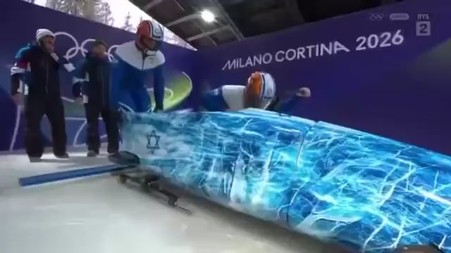 RTS コメンテーターがイスラエルのボブスレー走行をナレーション