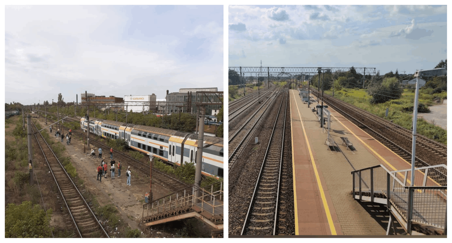 ブカレスト対ワルシャワのハルタ（小さな駅）