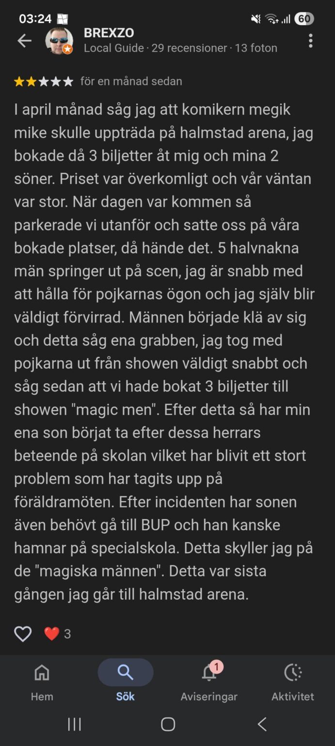 ははは、すごいですね。 (Googleレビュー)