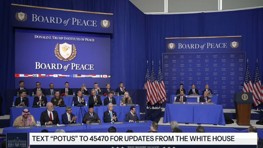 小児性愛者のドナルド・トランプ氏の和平評議会でのニクソー・ダン氏の演説