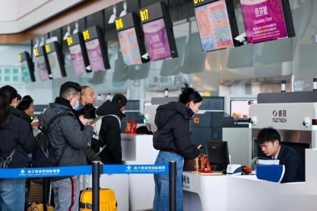 青蔵高原最大のハブ空港の第3ターミナルビルが初の春運を迎える―中国