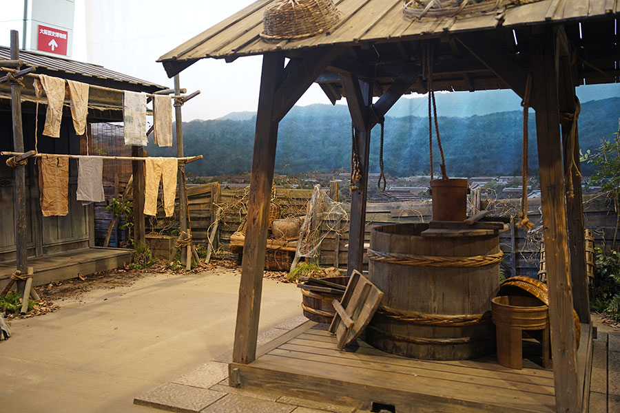 「『ばけばけ』セット公開」にある井戸のセット（2月19日撮影／Lmaga.jp）