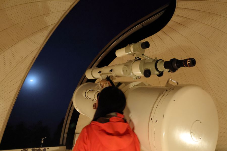 「星空観察ツアー」に参加するときは防寒対策もしっかりと！「大塔コスミックパーク星のくに」