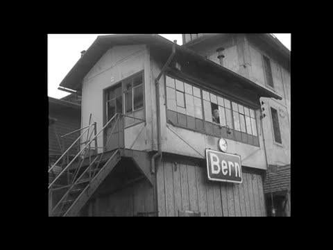 ベルン駅: 歴史的な映像と新駅の開業 (1974 年)