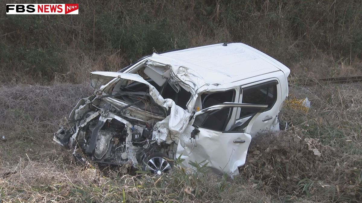 JR原田線の踏切で列車と車が衝突　70代男性を病院に搬送　福岡