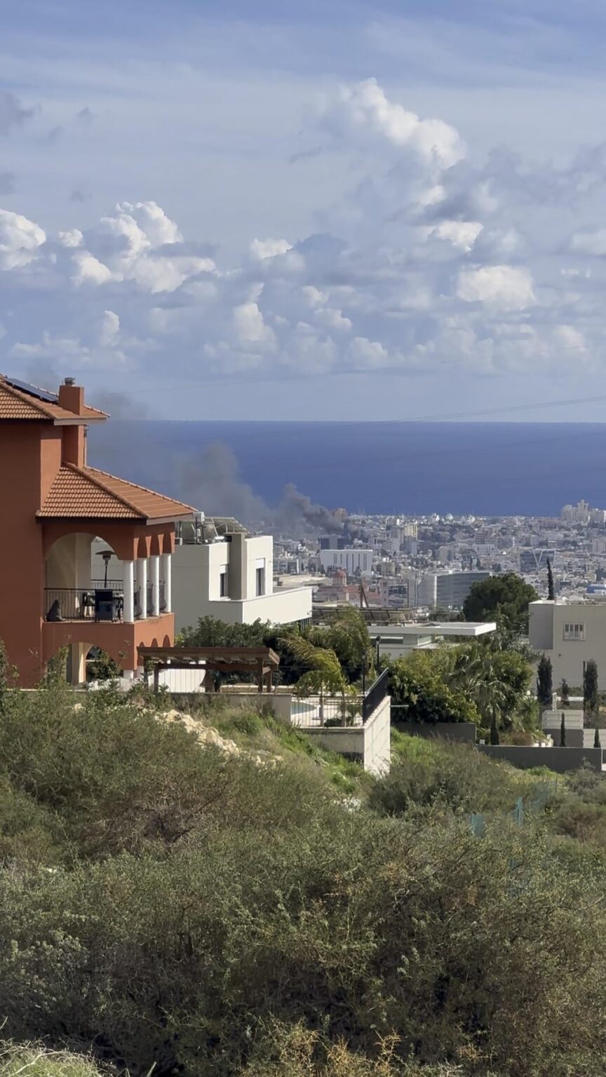 リマソール地方の大火災