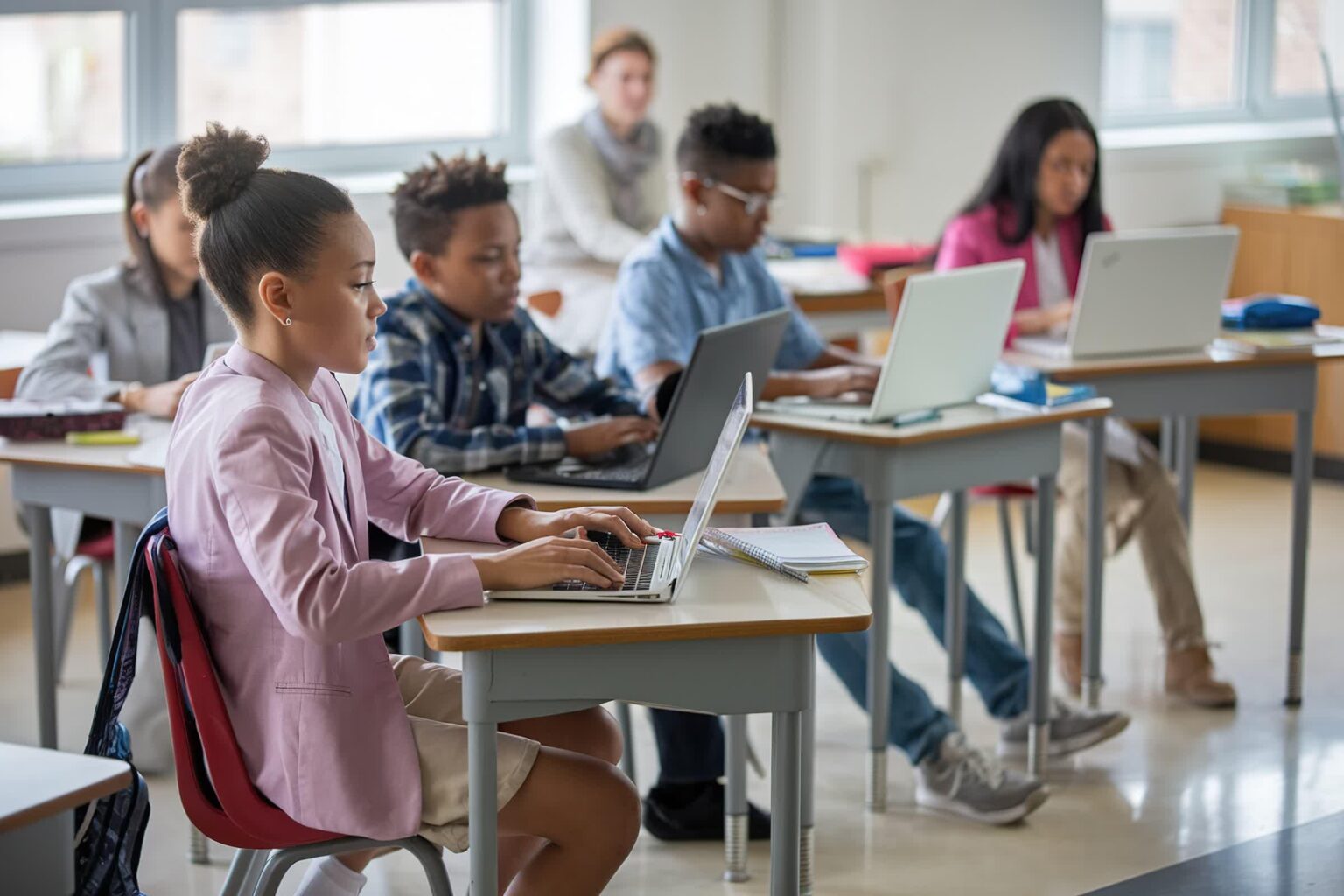 これは、iPad でスワイプしているルクセンブルクの現役世代の高校生 (リセ) の子供たちの未来なのでしょうか?